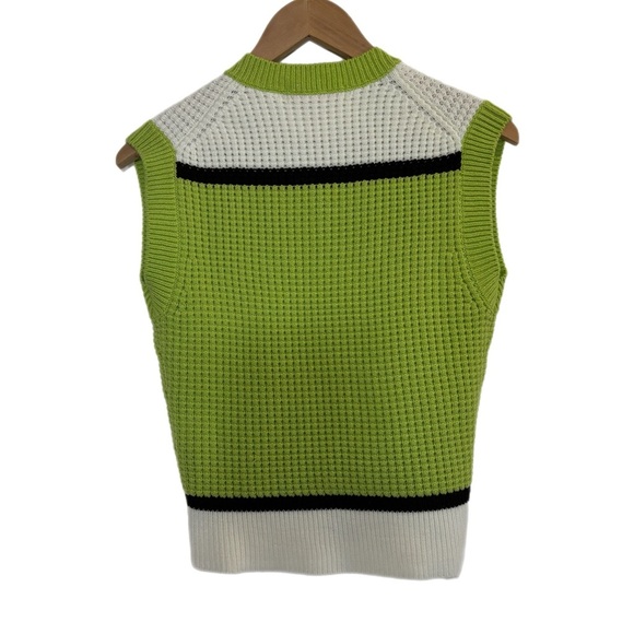 UNIQLO Marni lime green knit pullover sweater vest - Picture 2 of 4